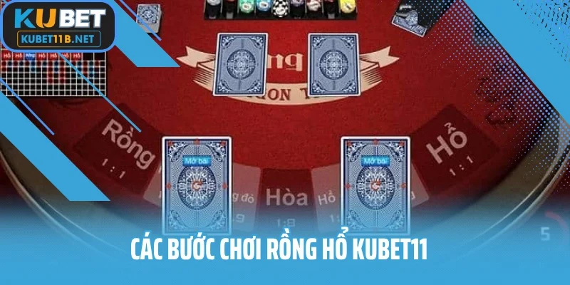 Các bước chơi rồng hổ KUBET11