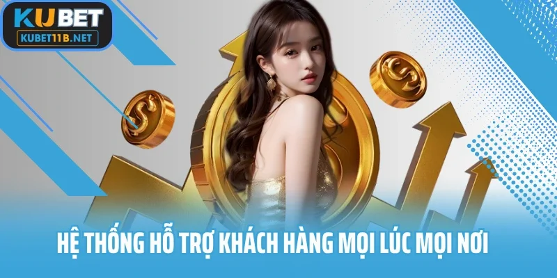 Hệ thống hỗ trợ khách hàng mọi lúc mọi nơi