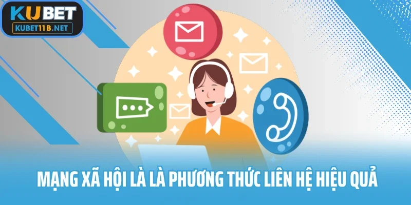Mạng xã hội là là phương thức liên hệ hiệu quả