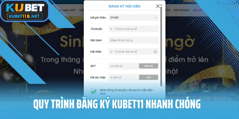 Tạo tài khoản nhanh chóng chỉ với 3 bước